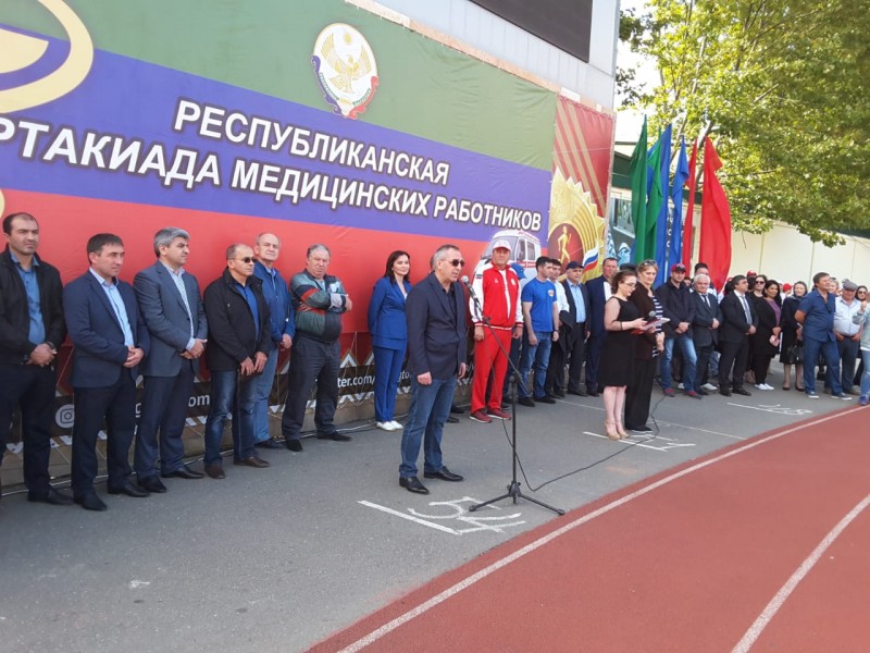 Здоровый образ жизни на своем примере! Спартакиада медработников стартовала в Махачкале