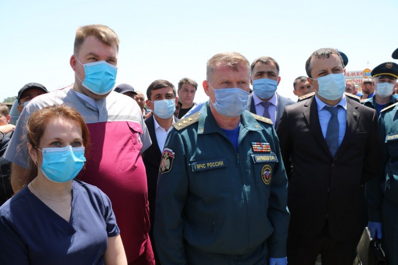 Специалисты Минздрава России в очередной раз посетили пункт временного размещения граждан Азербайджана - Файл 2