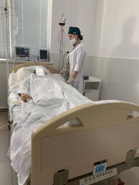 Первый заместитель министра здравоохранения РД Джавгарат Исаева прибыла в с. Карабудахкент - Файл 1