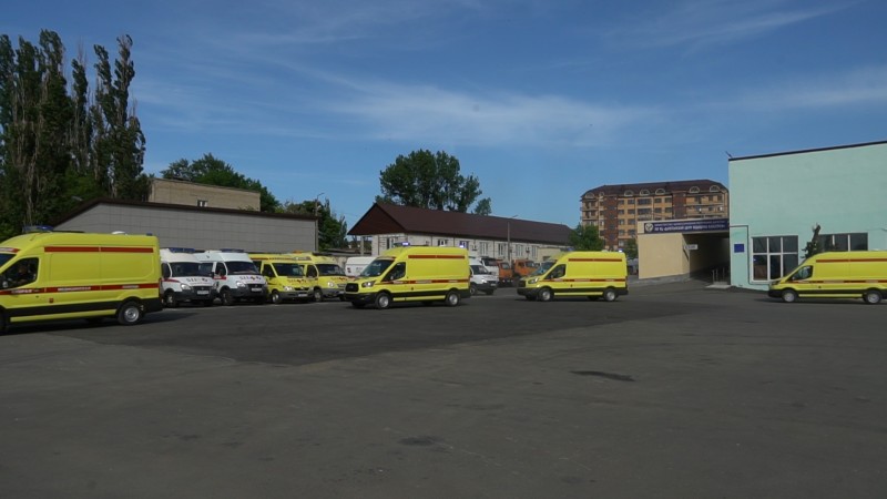 Автопарк службы скорой помощи Дагестана снова пополнился новыми реанимобилями