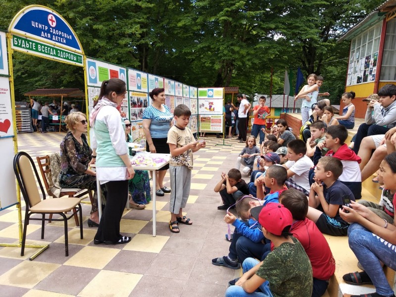 Медики провели очередной «урок здоровья»  в одном из детских лагерей в Буйнакском районе - Файл 2