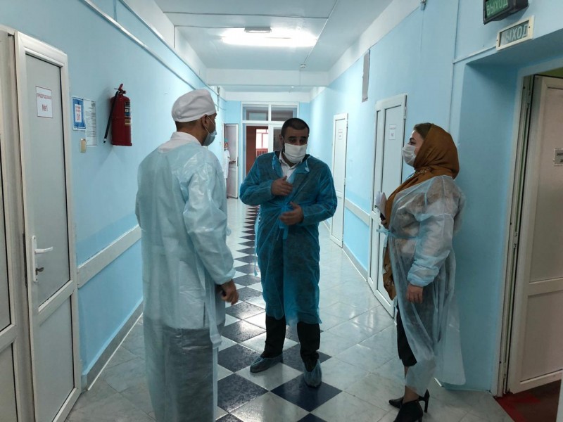 Одно из подразделений Каспийской ЦГБ будет перепрофилировано для беременных с COVID-19