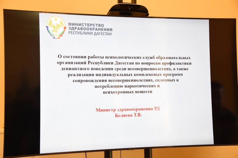 Состояние работы психологических служб образовательных организаций обсудили в Правительстве Дагестана - Файл 2