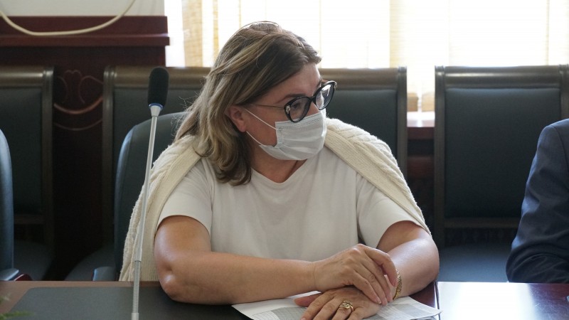 Главврач больницы в Коммунарке  Денис Проценко встретился с министром здравоохранения РД Джамалудином Гаджиибрагимовым - Файл 2