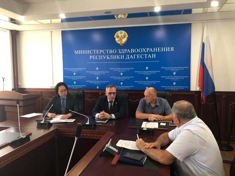 Кураторы Минздрава России проинспектируют реализацию национального проекта «Здравоохранение» в Дагестане - Файл 1