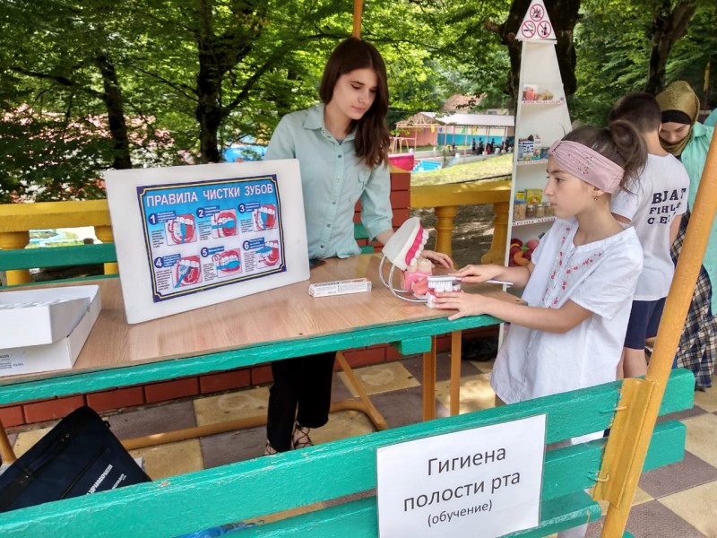 Медики провели очередной «урок здоровья»  в одном из детских лагерей в Буйнакском районе - Файл 3