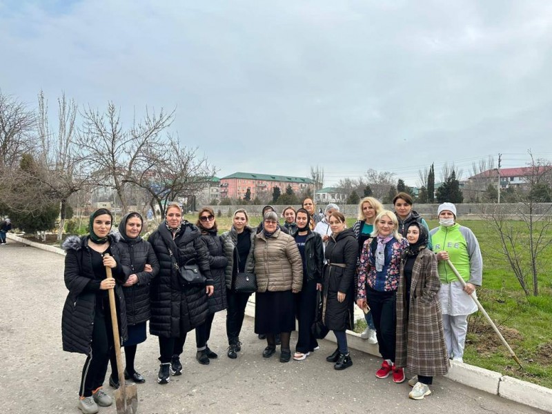 Сегодня в Министерстве здравоохранения и во всех подразделениях состоялся субботник - Файл 8