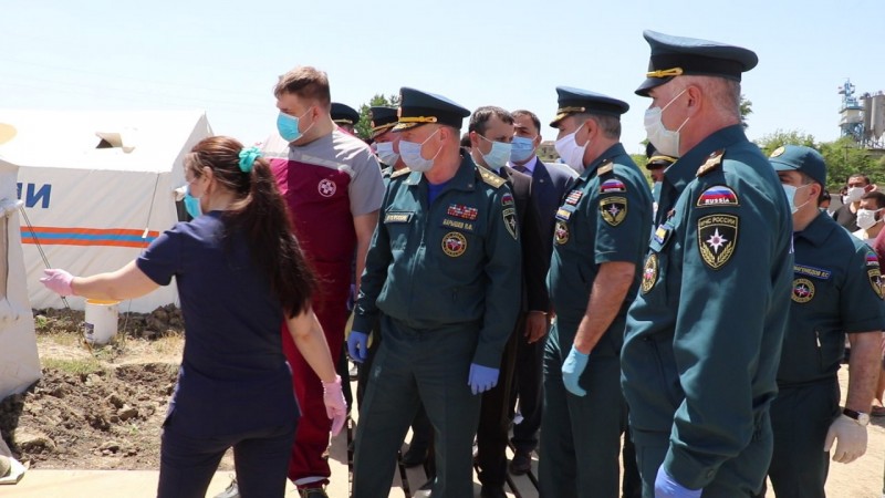 Специалисты Минздрава России в очередной раз посетили пункт временного размещения граждан Азербайджана - Файл 3