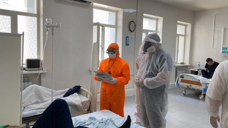 Более 700 пациентов с начала вспышки эпидемии уже  выписались из больницы скорой медицинской помощи с выздоровлением - Файл 1