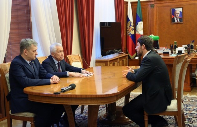 Встреча  Главы Дагестана с советником Президента РФ