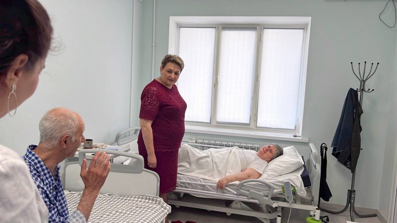 Татьяна Беляева открыла кабинет МРТ и обновлённое отделение реабилитации в РКБ 2 (Госпиталь ветеранов) - Файл 1