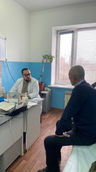 Коллектив онкологического центра г.Махачкала провели день открытых дверей выездной бригады в Кизлярский район-  ЦРБ г.Кизляр - Файл 9