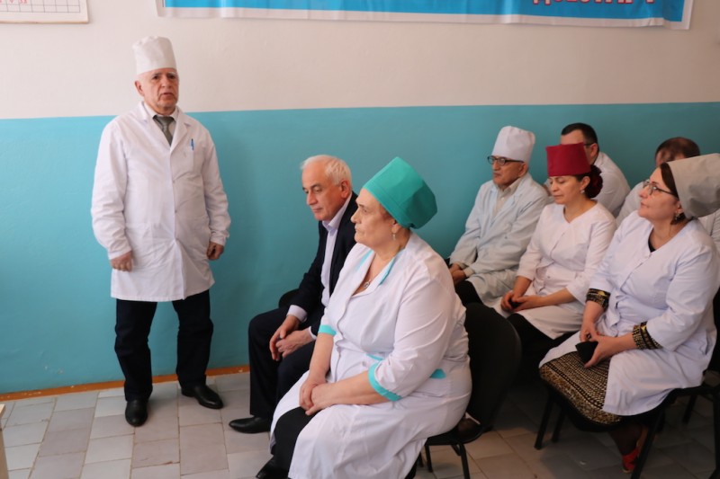 Коллективу Казбековской  центральной районной больницы представили нового главного  врача - Файл 3