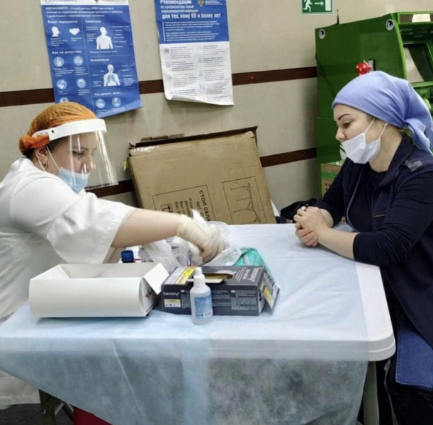 Более 1800 человек протестировано на COVID-19 в рамках акции - Файл 2