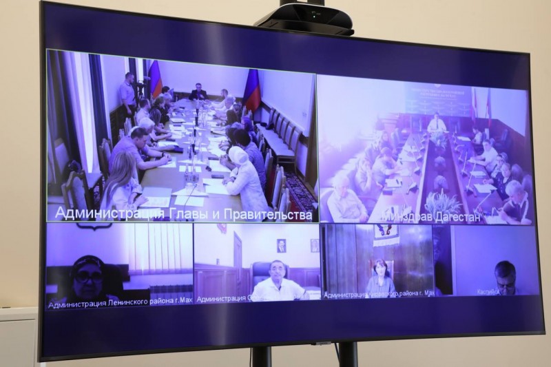 Санитарно-противоэпидемическую ситуацию обсудили в Правительстве Дагестана