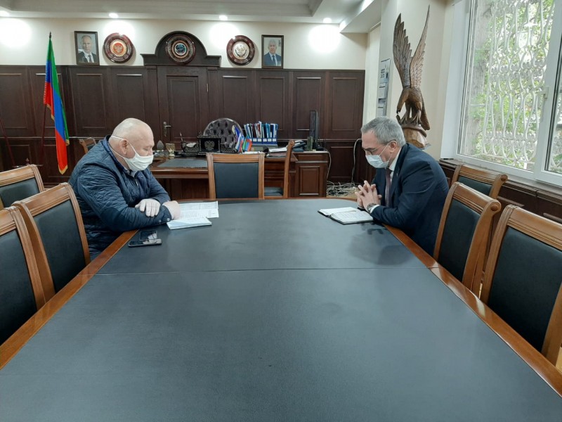 Глава Минздрава РД с рабочим визитом посетил Хасавюрт и Унцукульский район - Файл 1