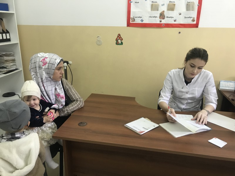 Автопоезд  «Забота о здоровье» продолжил работу в Кизлярском районе