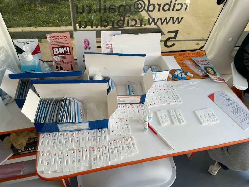 Более 100 человек прошли обследование в Мобильной лаборатории Республиканского центра инфекционных болезней - Файл 1