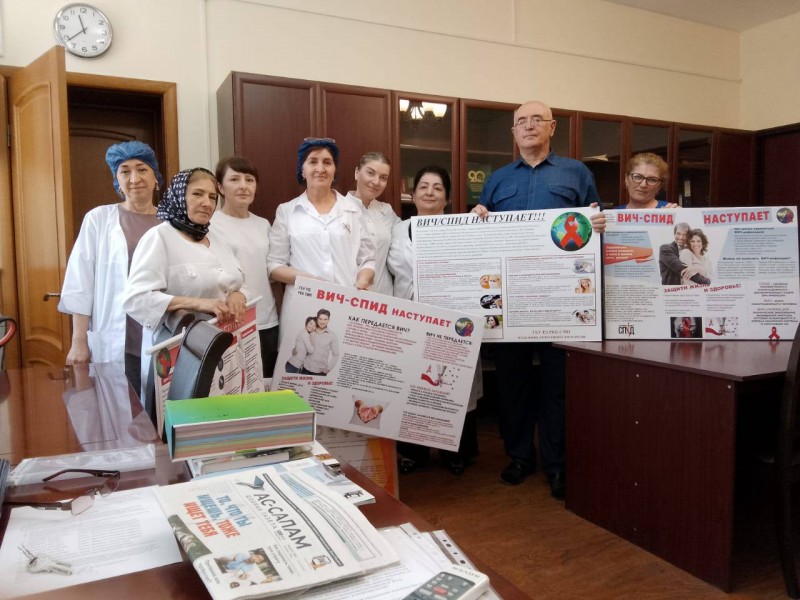 В Дагестане прошёл конкурс на лучший плакат о ВИЧ/СПИД - Файл 2