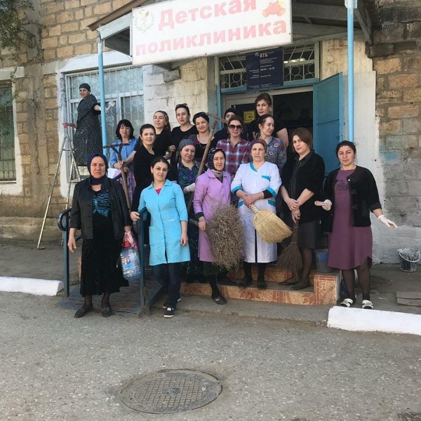 В Минздраве РД и подведомственных учреждениях прошел субботник