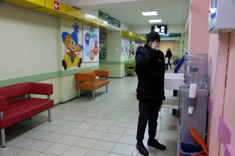 С реализацией принципов бережливости в детской поликлинике №1 ознакомился Руководитель Администрации Главы и Правительства Республики Дагестан Владимир Иванов - Файл 5