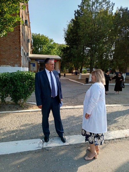 Вице-премьер Абдурахман Махмудов посетил Хасавюртовскую городскую больницу - Файл 3