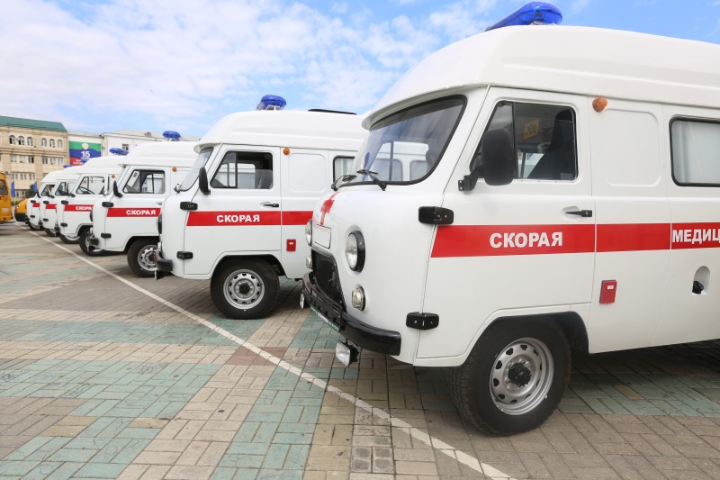 26  новых автомобилей получила служба «скорой помощи» Дагестана