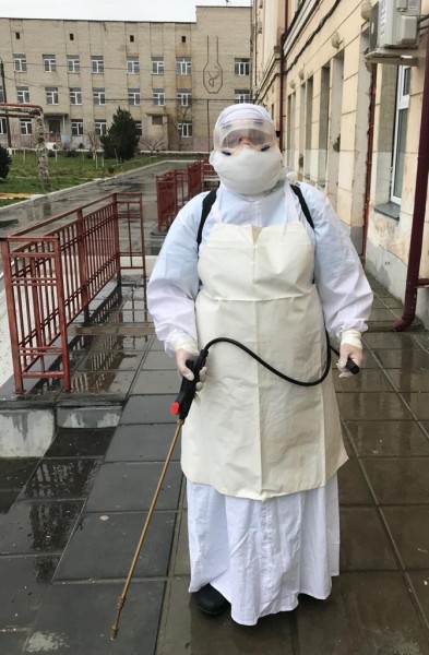 В Республиканском центре инфекционных болезней прошли учения по профилактике распространения коронавирусной инфекции - Файл 4