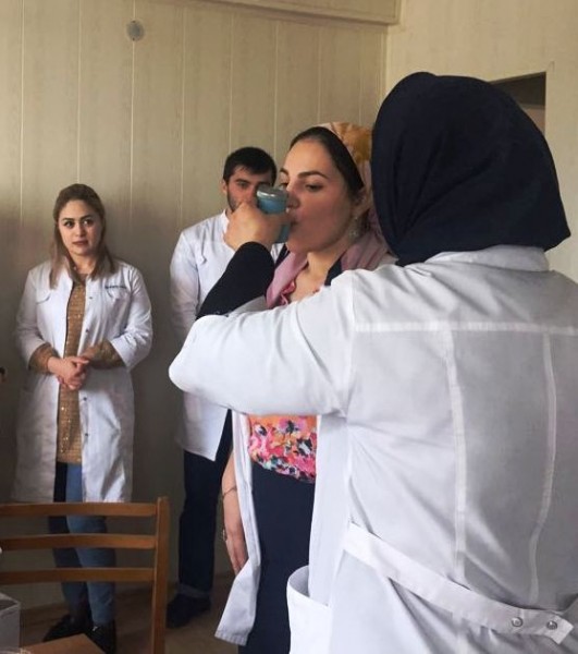 Более 60  жителей республики проверили  свою дыхательную функцию