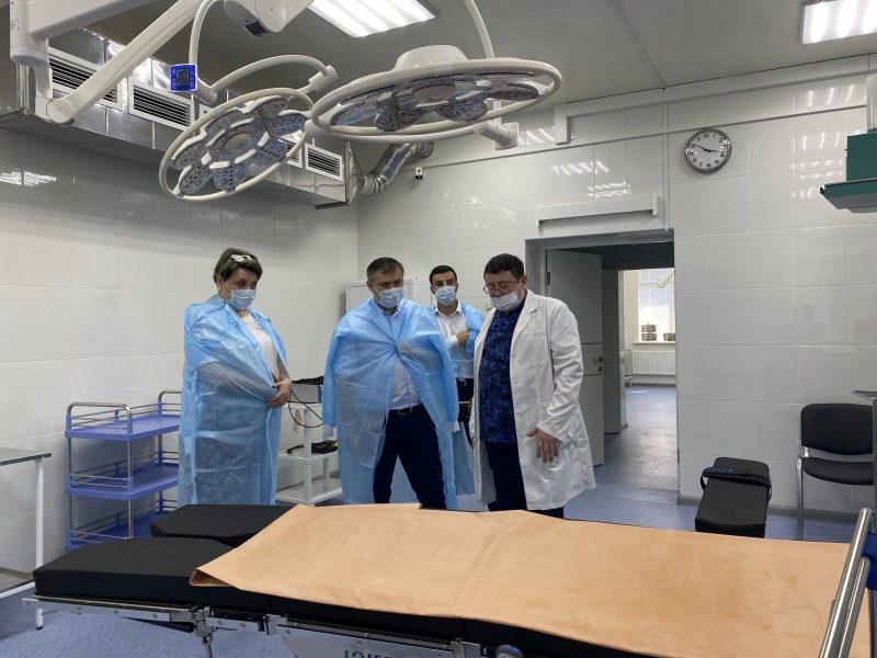 Мурад Казиев и Татьяна Беляева посетили Республиканский онкоцентр - Файл 3