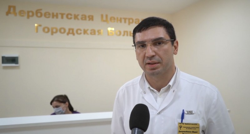 Проведен ремонт в приемном и реанимационном отделениях ЦГБ г. Дербента - Файл 5