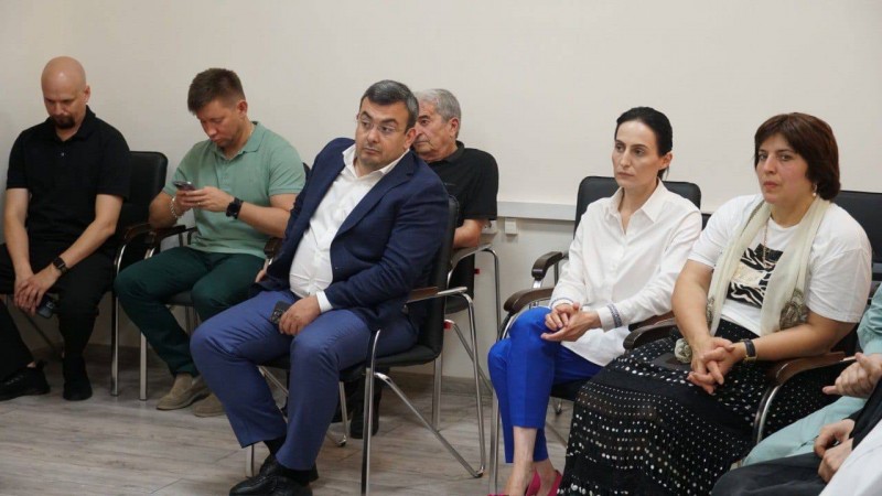 Председатель Профсоюза работников здравоохранения РФ Анатолий Домников посетил филиал Государственного Фонда поддержки участников СВО «Защитники Отечества» по Республике Дагестан - Файл 4