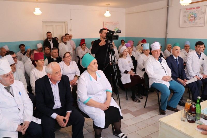 Коллективу Казбековской  центральной районной больницы представили нового главного  врача - Файл 4