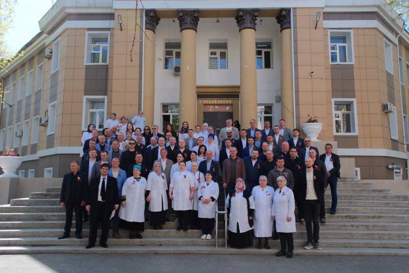 В Республиканском детском пульмонологическом центре состоялось открытие детской игровой площадки и зала лечебной физкультуры - Файл 1
