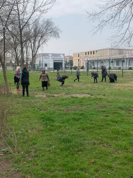 Сегодня в Министерстве здравоохранения и во всех подразделениях состоялся субботник - Файл 7
