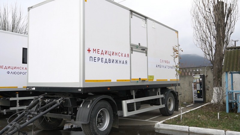 В Дагестан поступила очередная крупная партия передвижных медицинских кабинетов - Файл 2