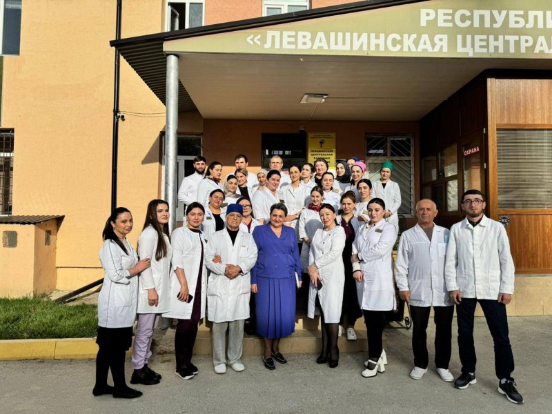 Министр здравоохранения РД Татьяна Беляева с рабочим визитом посетила Левашинскуб ЦРБ - Файл 2