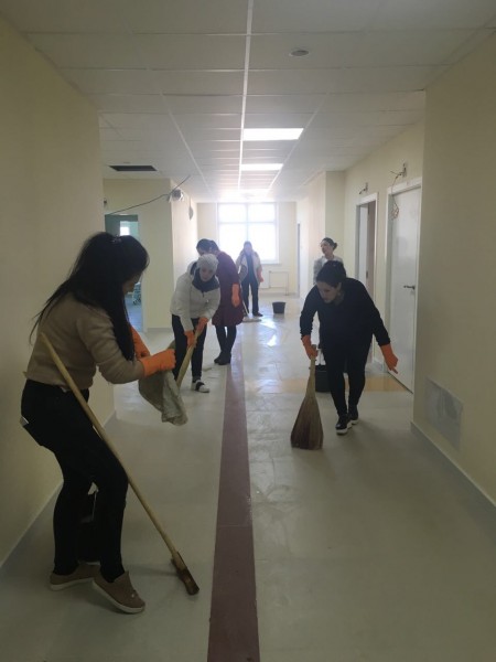 В новом Перинатальном центре прошла генеральная уборка - Файл 1