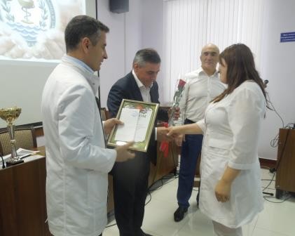 Награды победителям  спартакиады