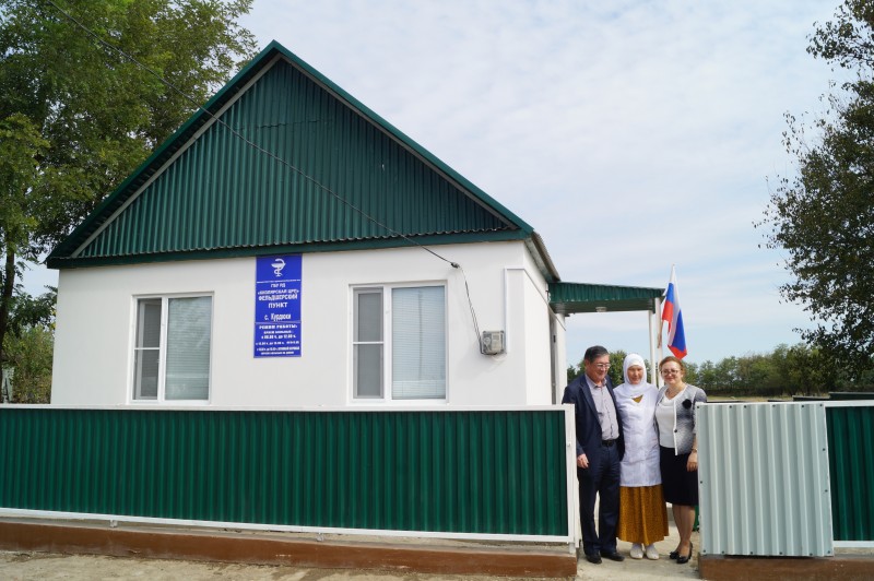 Сразу в трех селах Кизлярского района  открылись обновленные фельдшерско-акушерские пункты - Файл 1