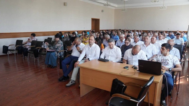 Развитие пульмонологической помощи взрослому и детскому населению республики обсудили сегодня на заседании расширенной коллегии Минздрава РД под руководством министра здравоохранения РД Татьяны Беляевой. - Файл 4