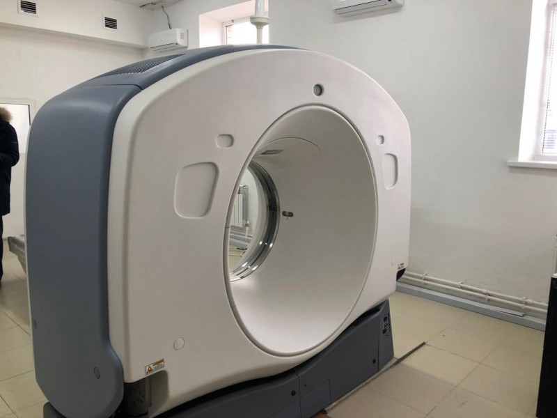 По последнему слову техники. Новую больницу с кабинетом МСКТ и центром диализа открыли в Карабудахкентском районе - Файл 7