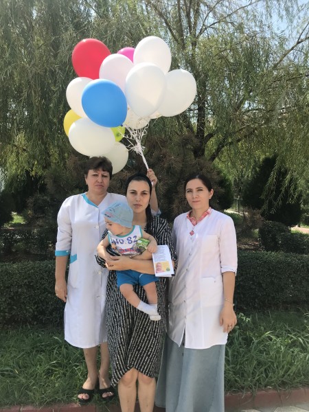 О пользе грудного вскармливания говорили в  Кизлярской центральной районной поликлинике - Файл 1