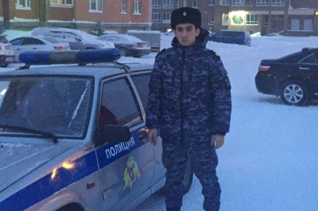 Атаев Муслим спас ребенка из горящего дома