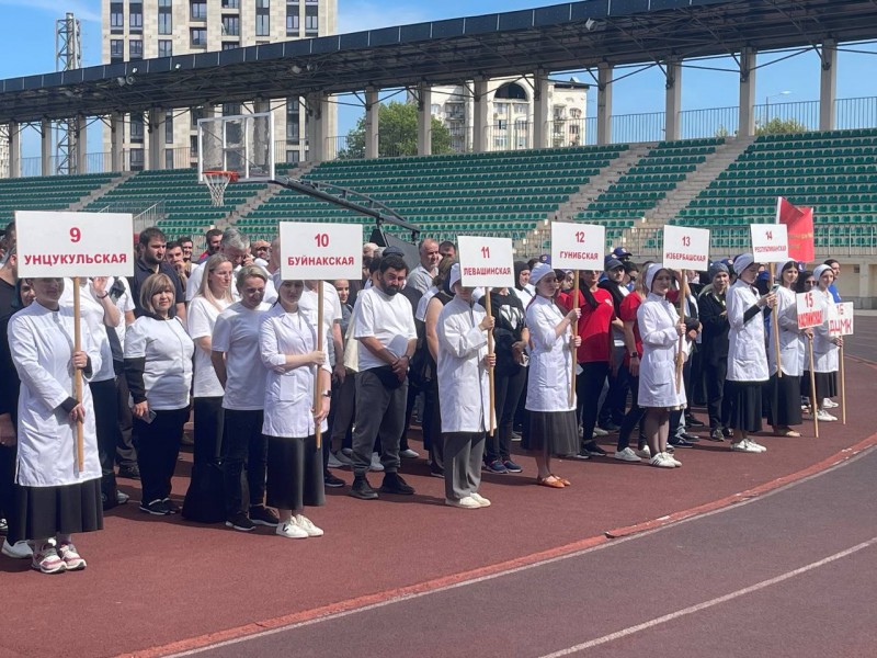 21-я спартакиада медицинских работников сегодня прошла на стадионе «Труд» - Файл 1