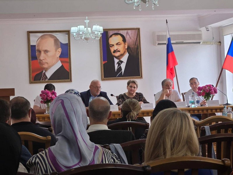 В Унцукульском районе состоялась выездная Коллегия Минздрава РД - Файл 1