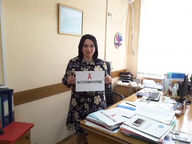 Коллектив Минздрава Дагестана во главе с министром  присоединился к интернет-флешмобу #СТОПВИЧСПИД - Файл 2