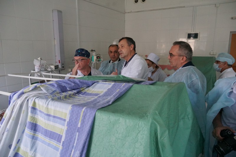 Главный специалист по ожогам Нижегородской области прибыл в Махачкалу