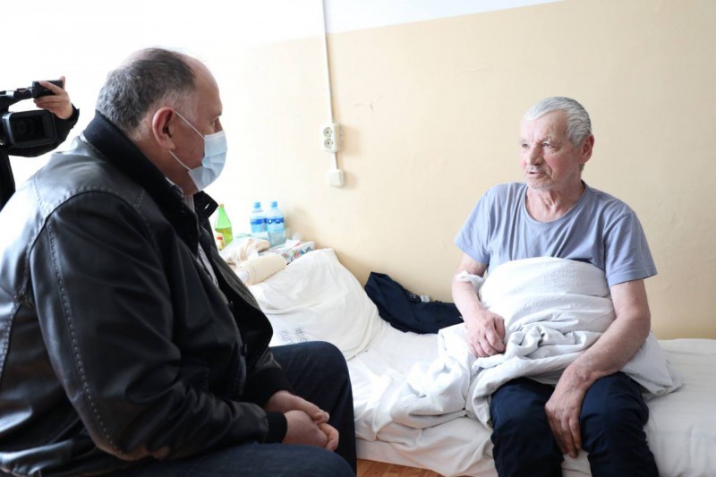 Абдулмуслим Абдулмуслимов посетил Центральную городскую больницу Буйнакска