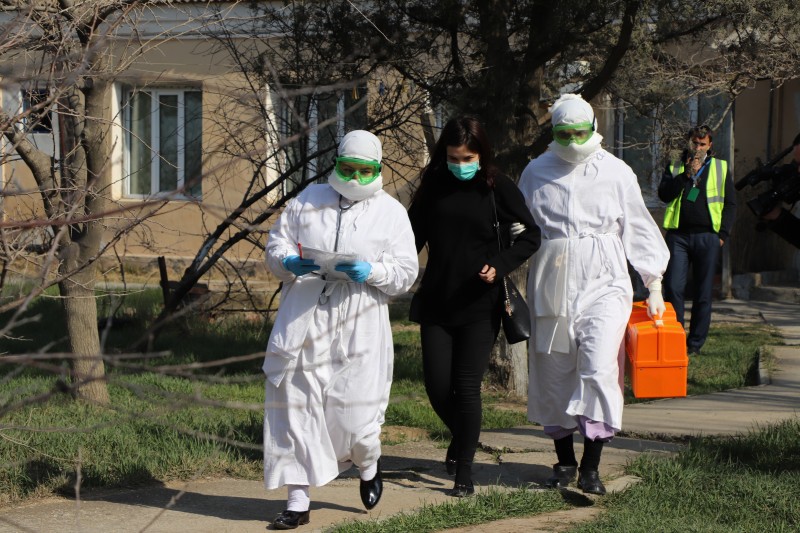 В Дагестане прошли масштабные учения по профилактике распространения коронавируса - Файл 1